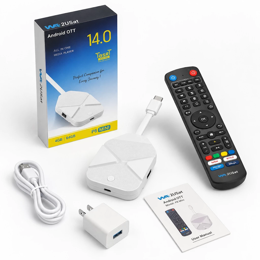 2USat P6 Mini Android media player
